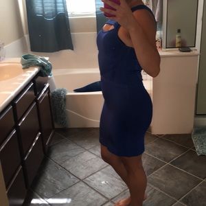 Navy blue Bebe dress